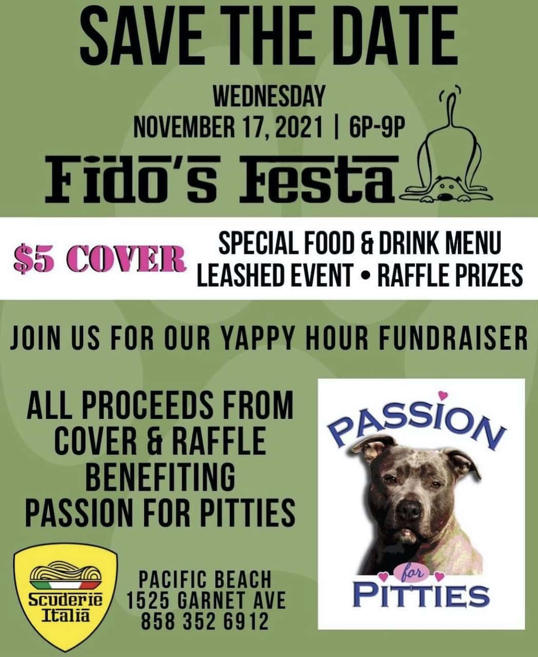 Fido's Festa Flier