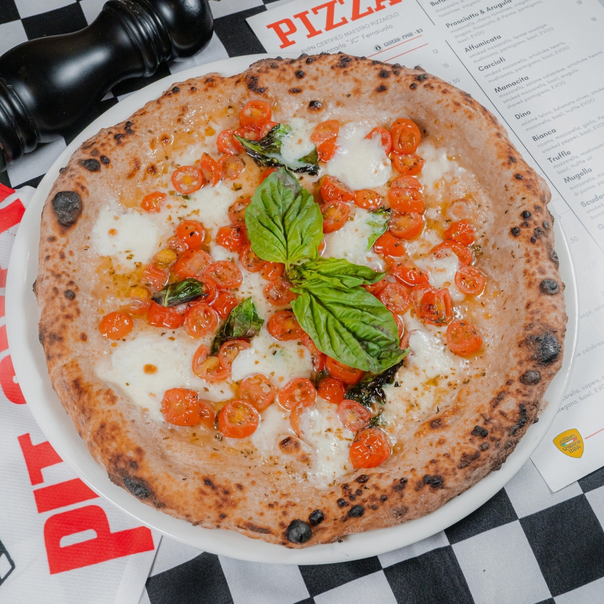 Margherita Pizza San Diego CA